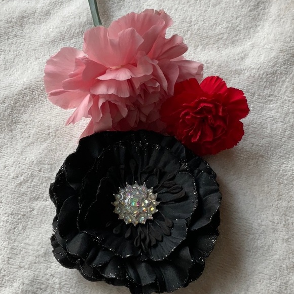 🌟TIEKS BLACK FLOWER 🌟 - Picture 3 of 16